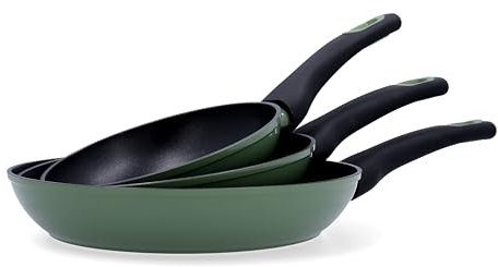 QUID ASPEN - Set 3 Sartenes Aluminio Forjado 18/22/26Cm