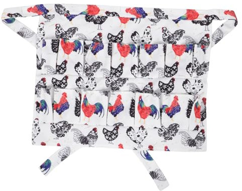 Ciieeo Sammelschürze Mit Henne-sammeltaschen Küchenzubehör Für Das Kochen Auf Dem Bauernhof