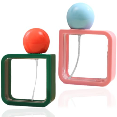 NJCXOLA 2PCS 40ML Flacon Spray Vide,Vaporisateur Parfum,Pour Parfum,Huiles Essentielles et Cosmétiques