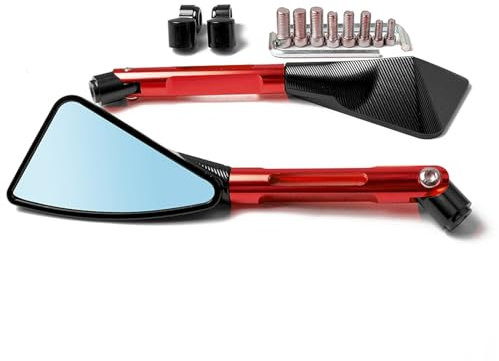 Lenkerendenspiegel Für K&AWASAKI Für Z900 Für Z900RS Für Z800 Für Z1000 Für V-ersys 650 1000 300X Für ER6N Motorrad Rückspiegel Seitenspiegel(B)