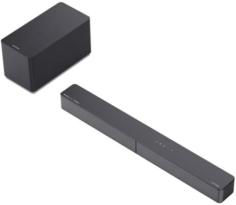 ULTIMEA 5.1CH Surround Sound Bar with Subwoofer, Dolby Atmos, VoiceMX, BassMX, APP, 340W Soundbar for Smart TV, Home Theater Surround Sound System for TV, BT 5.4, Poseidon M60 Boom(2025 Model)