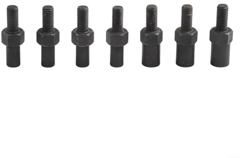 Manual Pin Puller Set for Internal and External Thread -M12, Mechanical Puller Hammer with 7 Internal and 7 External Threaded Pull-Outs, Metal Construction,(B)