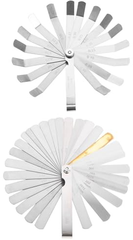 NULYLU 2pezzi Calibro Tampone in Acciaio Molla Calibro Tampone di Misurazione Spessimetro di Misurazione Utensile per Lavorazione del Utensile Pervorazione