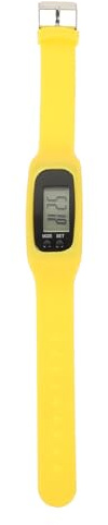 Toyvian Contapassi da Polso in Silicone Multifunzione, Orologio Sportivo Portatile Leggero Display Nitido, Bracciale Contapassi per Camminare e Attività Fitness Quotidiane