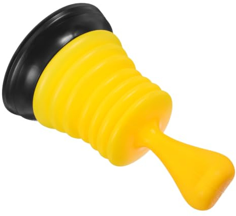 SHINEOFI Heavy Duty Rubber Drain Plunger for Kitchen and Bathroom Sink Unblocking, High Efficiency Toilet Plunger Tool with Versatile Use for Washbasin and Sink Drains
