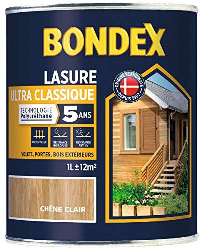 BONDEX - LASURE ULTIM'PROTECT 5 ANS - Peinture Satinée Haute Tenue - Satin