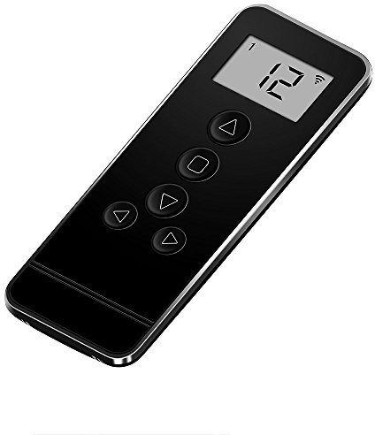 15-Channel Blind Remote Controller, Black -Replacement for Motorized Roller Shades, Window Blinds & Shades - Compatible with Rollerhouse ERB22,ERB25, EY1612, EY2512 Motors