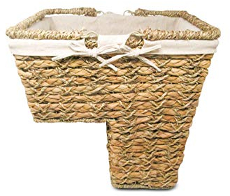 Trademark Innovations Treppenkorb, hautfarben