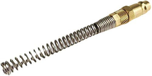 Kupplungsstecker mit Schlauchanschluss 6x4mm (mit Überwurfmutter + Knickschutz)