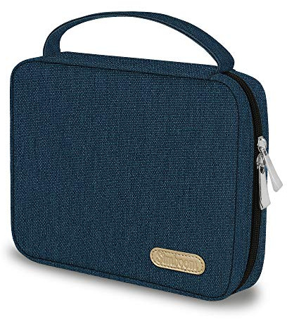 SIMBOOM Bolsa de Organizador de Correa de Reloj, Correa Expandible Resistente a Derrames de Reloj, Caja de Almacenamiento para Alfiler, Azul