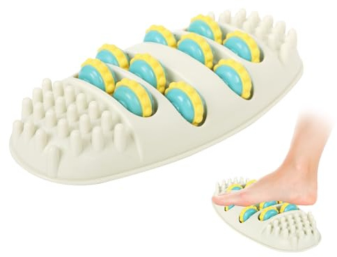 Lollanda Fußmassagerolle für Plantarfasziitis, Fussmassageroller Durchblutung, Fußmassageroller Plantarfasziitis, Faszienrolle Fuß, Massageball Fuss Hallux für Plantarfasziitis