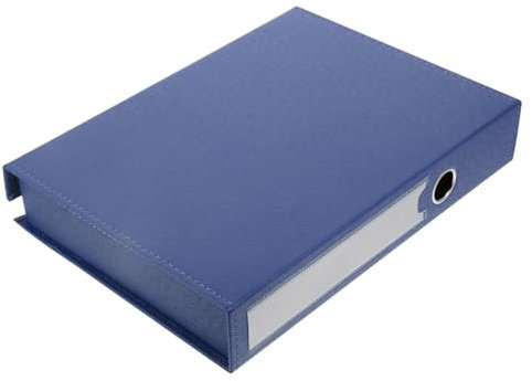 PLAFOPE Dokumenten Organizer Box Aus Pu-leder Und Karton Praktischer Schreibtisch-organizer Für Akten Briefe Und Papiere Platzsparendes Büro-datei-system