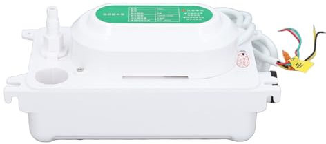 Condensate Pump, Water Removal for HVAC Systems Compact and Quiet Electric Drainage Automatic Air Conditioners Dehumidifiers Boilers Easy Installation Home Commercial Use