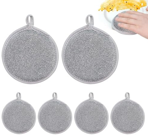 Trapos de Alambre para Lavar Platos, paño para Fregar Que no Raya, paño para Lavar Platos, Toallas de Limpieza Multiusos, paños de Cocina de Secado rápido, Trapos para Utensilios de Cocina, paño para