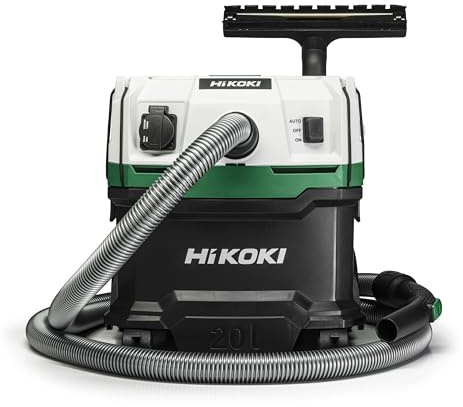 Hikoki RP200YLWAZ, våt-/torrdammsugare flerfärgad, 1200 W, 20 liter