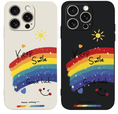 Compatible con Realme X50 5G/Realme X3 SuperZoom Funda – Sonríe y Buena Suerte Carcasa Suave de TPU