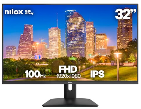 Nilox nxm32fhd1001 Monitor 32 IPS 100hz hdmi vga