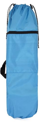 Whoasyst Sac de transport portable pour skateboard - Bandoulière réglable - Grande capacité - Facile à transporter - Résistant à l'usure - Sac à dos pour planche de surf