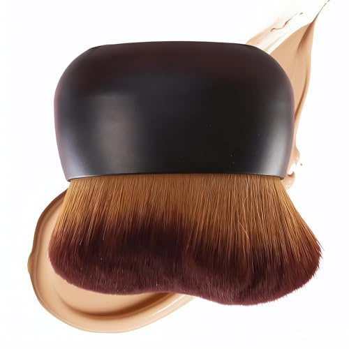 Pinceau De Teint Corps Applicateur Extra Large de 7,5 cm de Largeur à Poils | Applicateur De Teint Et Couverture Corps Pour Cou Bras Jambes Correcteur Contourage