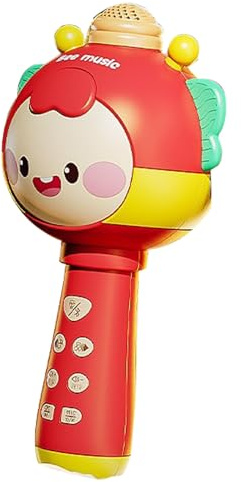 Microfono Giocattolo Macchina Karaoke Cartoon Per Bambini
