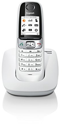 Gigaset C 620 Telefono Cordless, Bianco