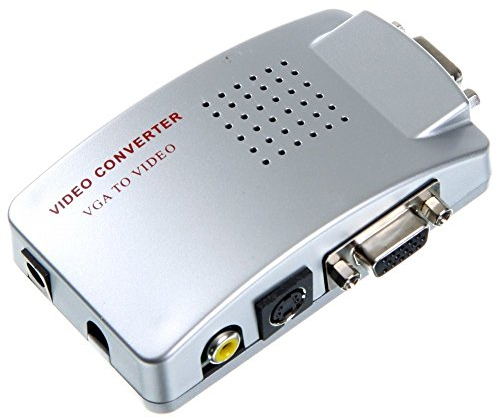 TEMPO DI SALDI Convertitore Adattatore Video Da Vga A Av, Rca,s-Video Per Monitor Pc Proiettori