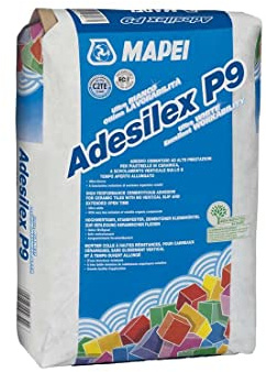 Adesilex P9 Kleber kg.25 Mapei, Farbe Grau