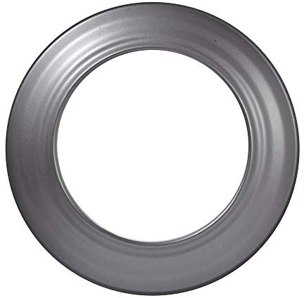 FIREFIX RD130/R Ofenrohrrosette für 2 mm starken Ofenrohre/Rauchrohre in 130 mm Durchmesser, für Kaminöfen und Feuerstellen, Senotherm, dunkelgrau, starr