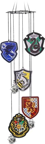 Spoontiques Harry-Potter-Hogwarts-Windspiel, Gartendekoration für den Außenbereich, dekorative Glockenspiele für Hof-, Garten-, Hinterhof- und Terrassen-Dekoration