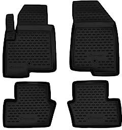 Passgenaue ELEMENT 3D Fussmatten für Jeep Compass New, 2011-2016, 4tlg.