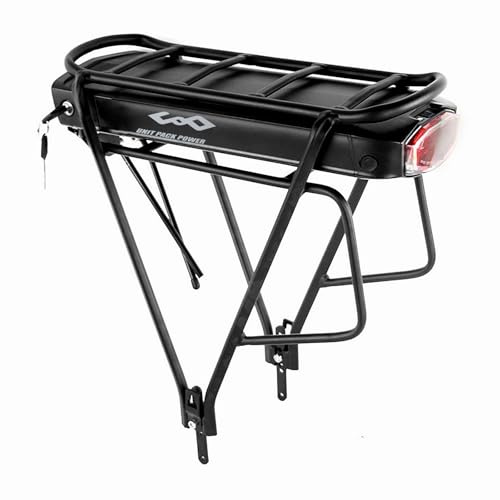 UPP 48V 14AH Rack posteriore Ebike batteria, batteria al litio per 0-1000W motore, batteria della bicicletta elettrica con caricabatterie