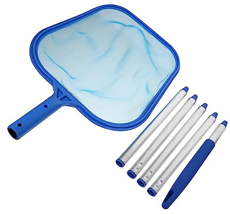 VANZACK 1stück Stab Wasserreinigungstool Mit Netzkopf Für Pool Und Teichreinigung Effizientes Kescher-Design Für Schmutz