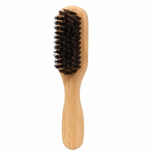 Brosse de toilettage de la barbe - lisseur de barbe de poche, peigne à barbe pour hommes, pinceau à barbe portable | 8.23 * 1,38 * 1,38 pouces d'outil de lissage et de démêlage des cheveux, ensemble d