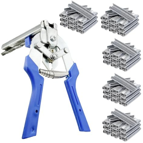 Qkbuza Hog Ring Pliers | M Type Multifunction Fence Pliers | Tools For Fencing, Industrial And Poultry Fencing