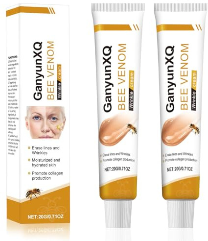 Bee Venom Cream UK, Bee Venom Skin Treatment Cream, Anti Wrinkle Face Cream for Women (2PCS)