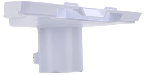 Taidda Adaptateur de Tuyau Internet par Satellite pour Antenne Parabolique Standard Gen 3 V3 Blanc Rotation à 360° Installation Facile Capacité de Charge de 300 Lb Construction ASA étanche