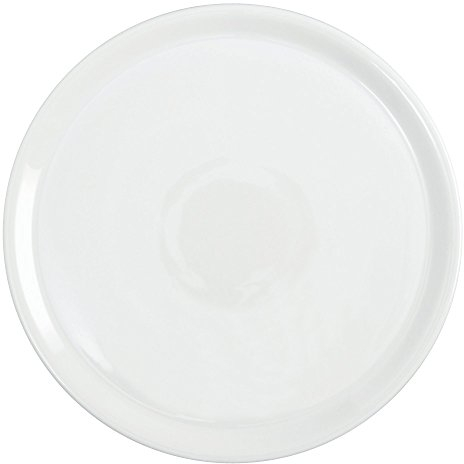 Saturnia Plato de Pizza de 28 cm Napoli, Color Blanco