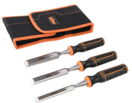 Triton Wood Chisel Set 3pce TWCS3 13, 19 & 25mm 3pce (969637)