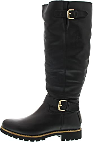Panama Jack Damen Klassische Stiefel Amberes Igloo Trav, Frauen Stiefel,Lammfell