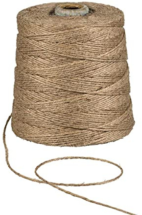 Jutegarn, Natur, ca. 2,0 mm, ca. 500 m, Juteschnur, 100% Jute ungefärbt, 1 kg