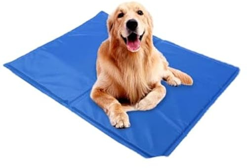 Pet Cooling Mat, Durable Pet Cool Mat Non-Toxic Gel Self Cooling Pad, Great for Dogs Cats in Hot Summer (Medium 40cm x 50cm)