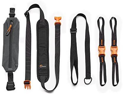 Lowepro GearUp Accessory Strap Kit - Compatible with All GearUp Camera Boxes - Multiple Carrying Configurations