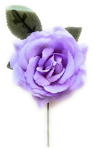 Fiori Fiamminghi Media Ornamento Tipico Capelli Fiore Danza Fenicottero, Fiere di Aprile e Romeries Fiori Fiamminghi per il Vestito Fenicottero, Fiore Fiamma Lavanda Ø13cm