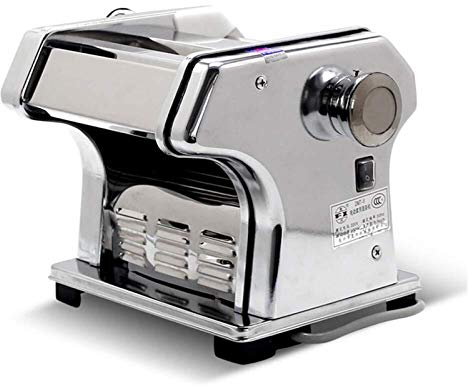 sjdoPulse Pasta Machine 100W 220V Electric Pasta Maker Pasta Maker Machine Perfect For Spaghetti Fettuccini Lasagna Pasta Cutter