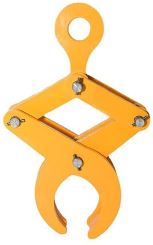 Stone Lifting Clamps,Pipe Lifting Clamps Heavy Duty Horizontal Lifting Tool With Ring Maximum Load Capacity Of 6600 Pounds Durable And Reliable Pipe Lifting Equipment Ideal Construction And