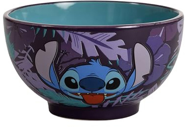 Elbenwald Bol à céréales - Différents motifs - 600 ml - Céramique (Stitch - Fleur)