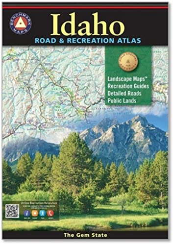 Idaho Road & Recreation Atlas - 7th Edition, 2022 (Benchmark Road & Recreation Atlases)