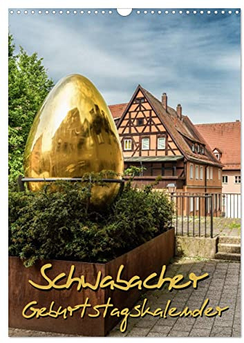 Schwabach Geburtstagskalender (Wandkalender 2026 DIN A3 hoch), CALVENDO Monatskalender