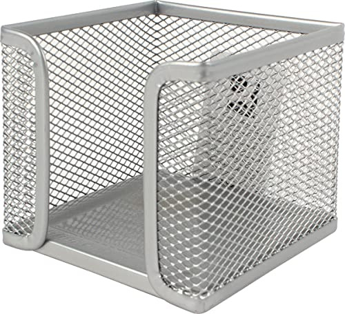 Q-Connect KF00881 Zettelbox Metalldraht silber