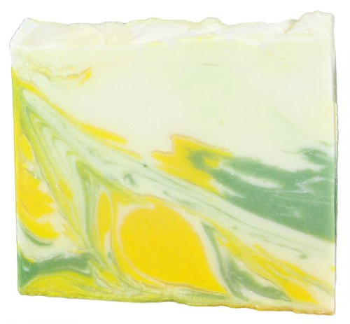 GREENDOOR handgesiedete Naturseife Ingwer-Zitronengras, milde umweltfreundliche Seife vegan 100g aus der Naturkosmetik Manufaktur, Natur, natürliche Handseife, Geschenke